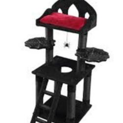 Gothic Cat Tree 51"