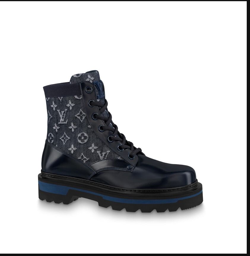 louis vuitton men ranger boots men size 42/ US