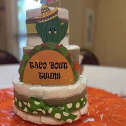 Diaper Cake Taco Bout a Baby