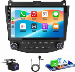 AWESAFE Car Stereo for Honda Accord 2003-2007 Wireless CarPlay Android Auto
