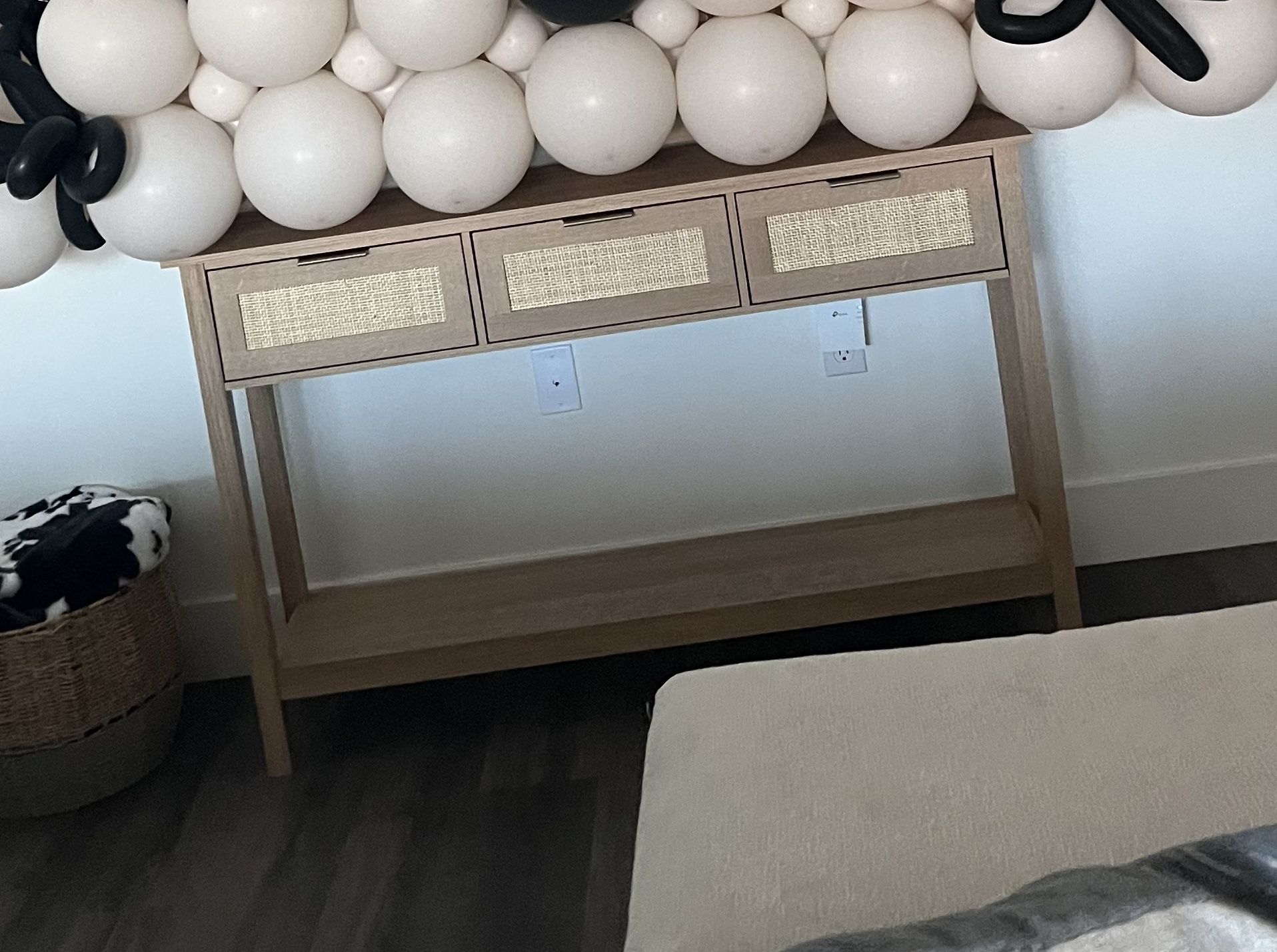 Consol Table With 3 Drawers Brand New