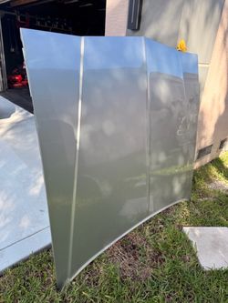 86 Monte Carlo’s hood steel