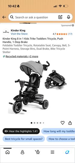 Toddler Tricycle