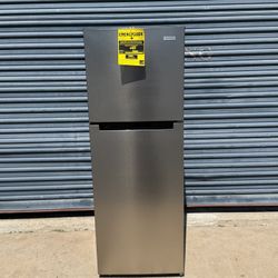 10.1 cu. ft. Top Freeze r Refrigerato r in Fingerprint Resistant Stainless Steel, Garage Ready