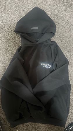 Fear of God Essentials Black Hoodie