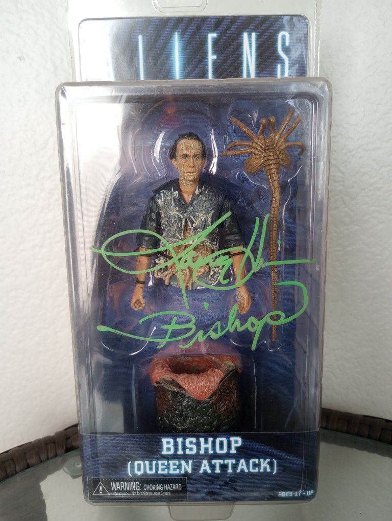 Signed Bishop Figure