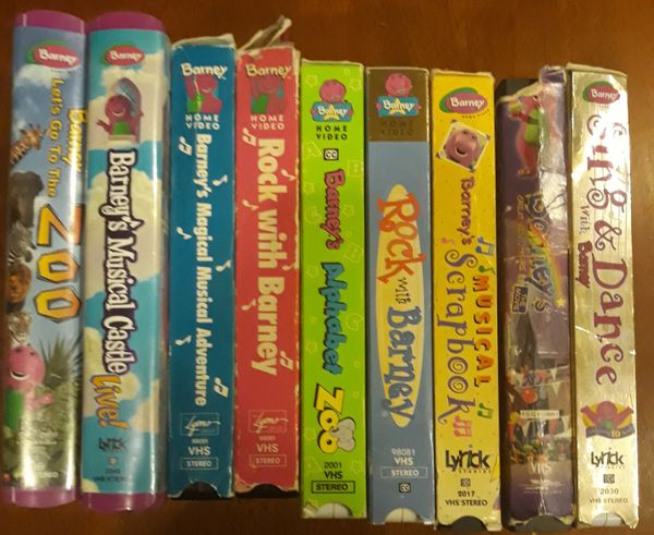 Barney VHS Tape Lot for Sale in Phoenix, AZ OfferUp