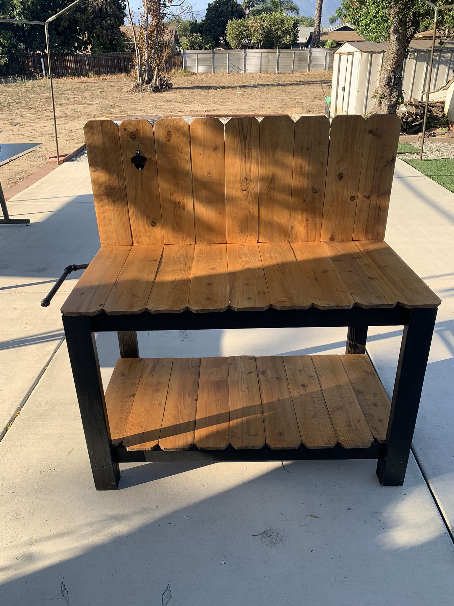 Grill Or Potting Table