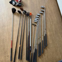 Complete Golf Set - 16 Clubs And Bag