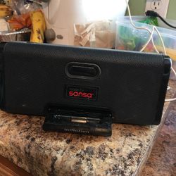 Sansa mp3 player sound dock
