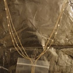 Multi-strand Necklace With Charms