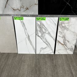 Sale porcelain polished tile  12x24 4 new color  starting at $1.50 to $2  square feet  several styles to choose from  1936 Hinton dr Irving tx  