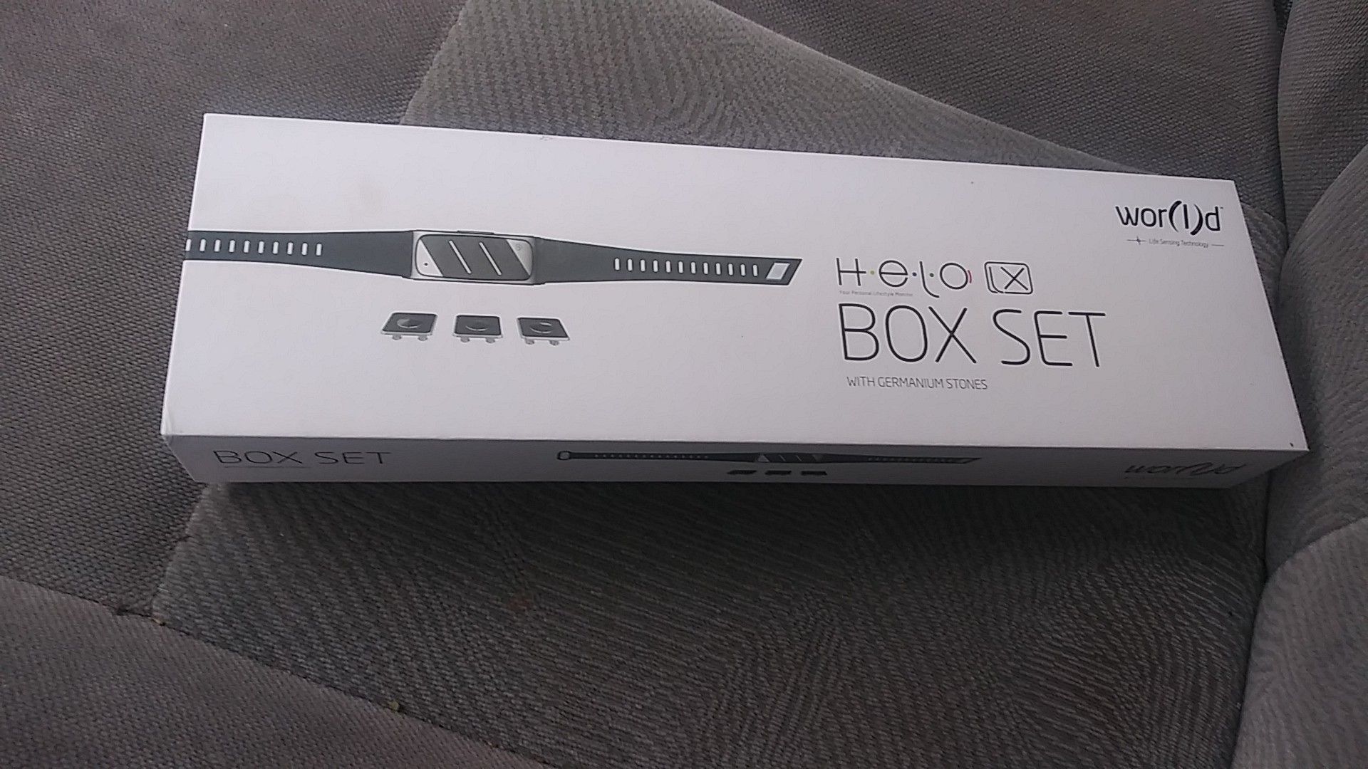 Helo Box set w/ Germanium stones