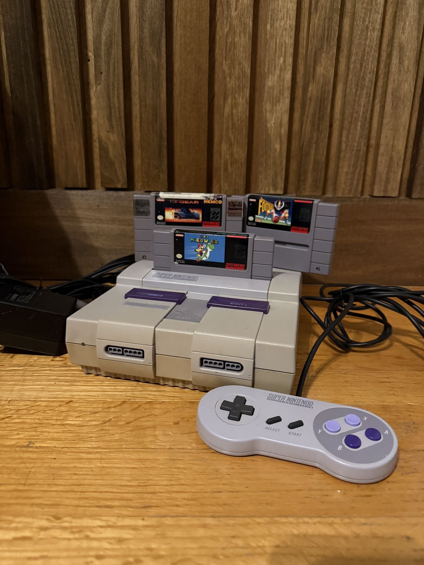 Super Nintendo w/ Super Mario World