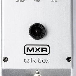 Silver MXR Talk box
