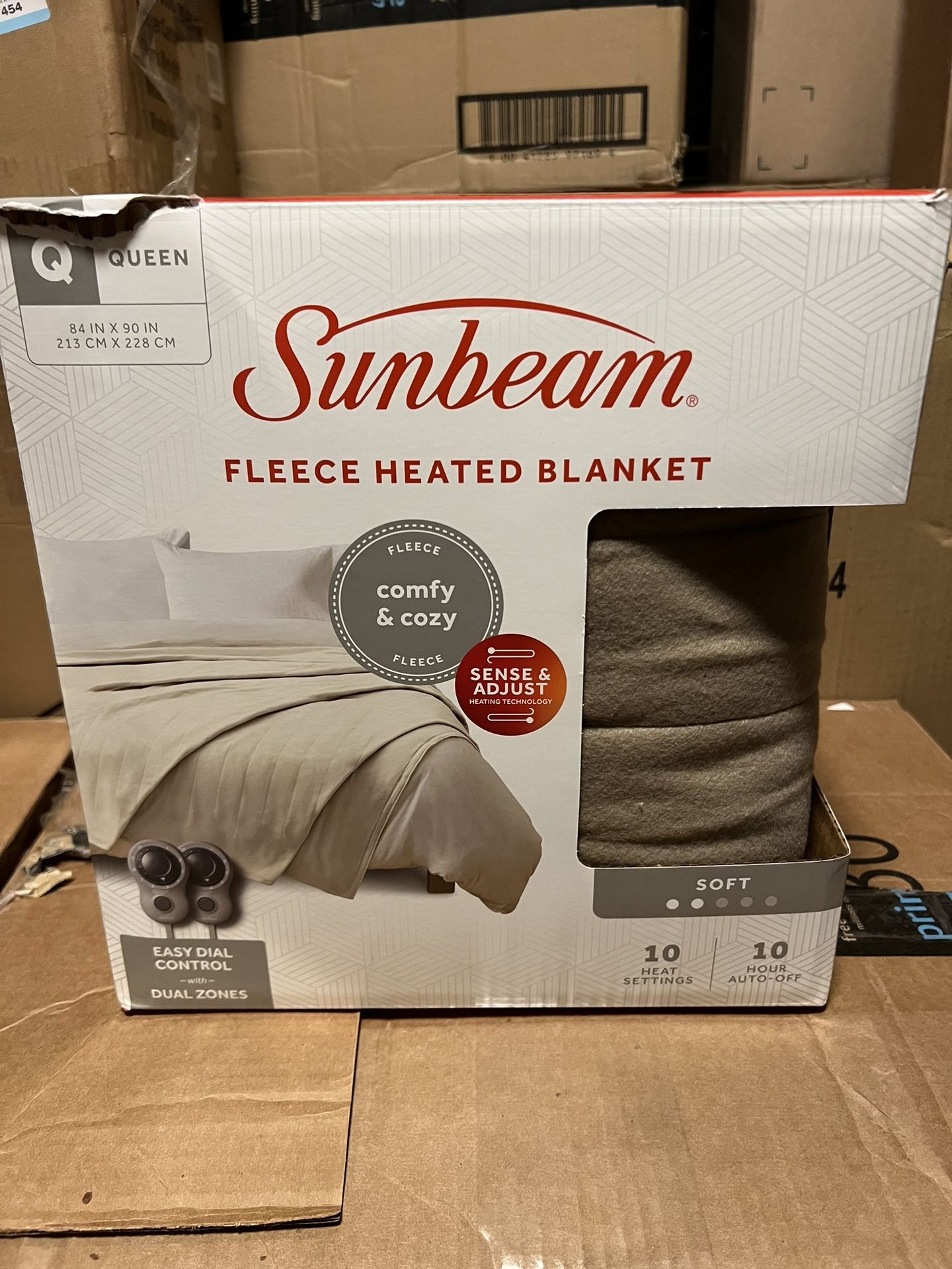 Sunbeam Fleece Heated Blanket