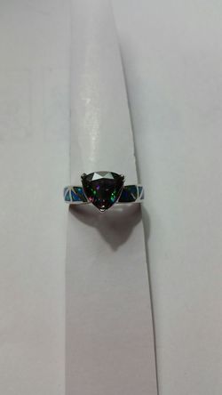 Mystic Topaz Ring. SOLD