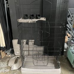 Birdcage 5’tall 3’wide 16” Deep 3 Levels 