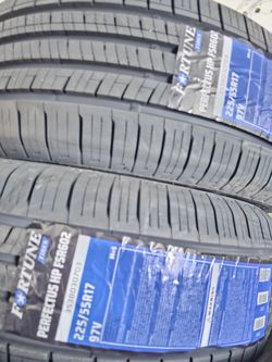 (FOUR) 225 55 17 FORTUNE TIRES $360 INSTALLED 