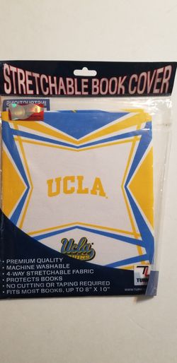 UCLA fabric book cover