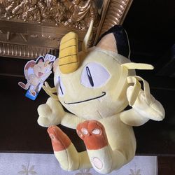 Meowth Plush (New w/ Tags)