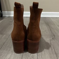 Suede Booties