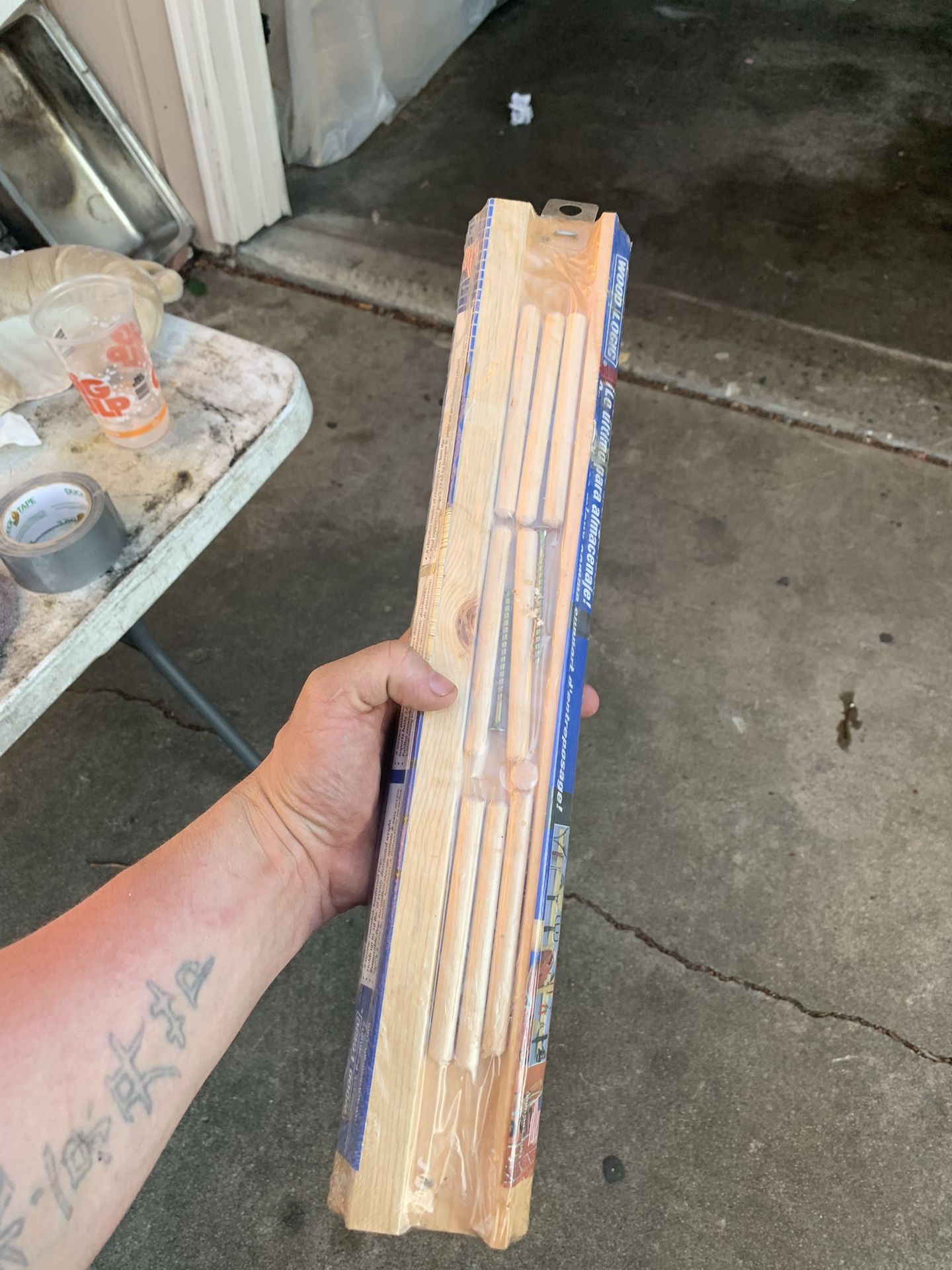Wood Storage Rack