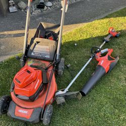 Echo Battery Lawn Mower Trimmer And Blower