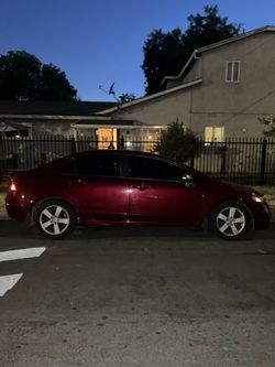 Honda Civic Sedan Red