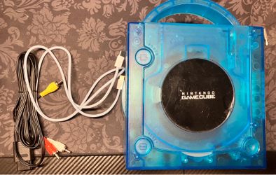 Ice blue modded GameCube
