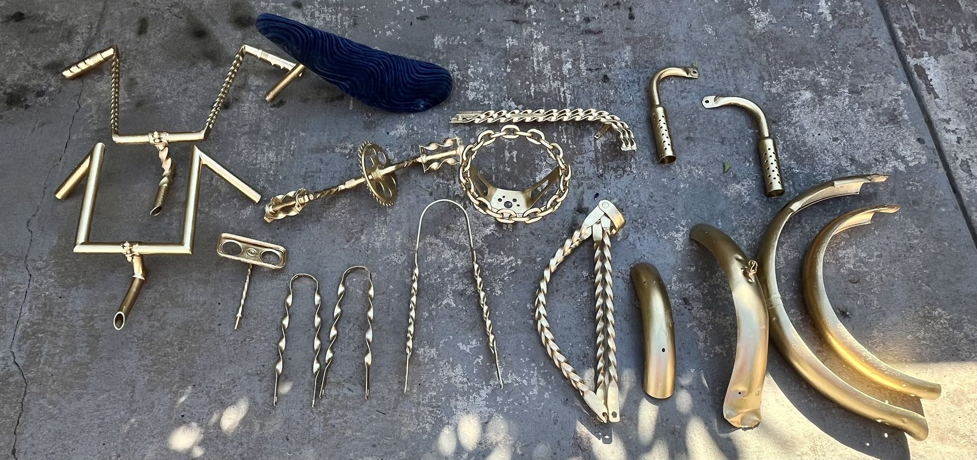 Lowrider Bike Parts Selling everything Together