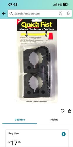 Off Road Quick Clamp for mounting tools & equipment 1'' - 2-1/4'' diameter (Pack 2).