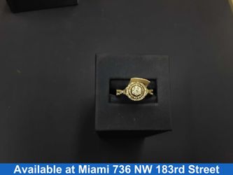 Ring - Wedding Set - White Gold 10k (.417) 2.7 grams Size 7.5