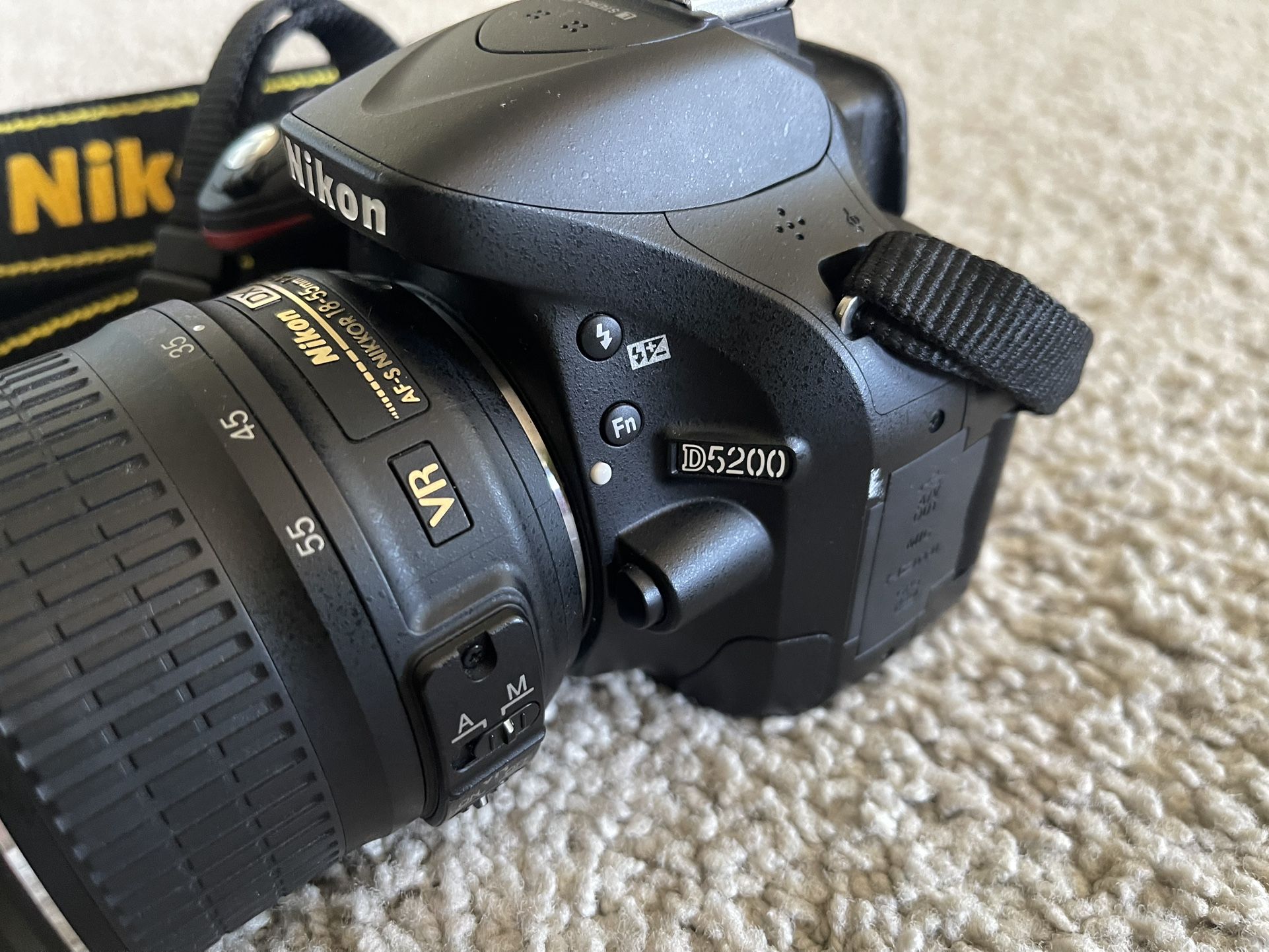 Nikon D5200 DSLR Camera Bundle – Like New!