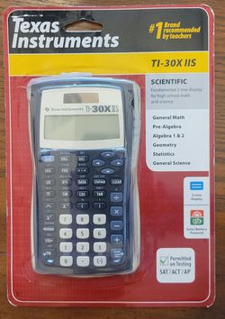 Texas Instruments TI-30X IIS Scientific Calculator
