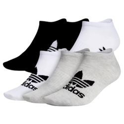 ADIDAS no-show 6pc socks shoe size 6-12 