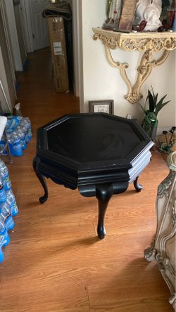 Solid wood table