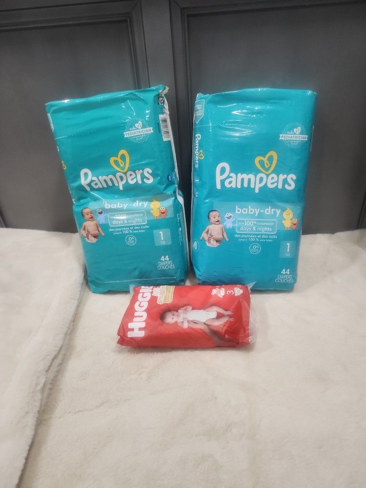 Brand new Size 1 Pampers 