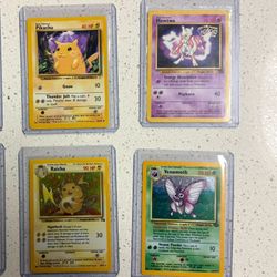 Vintage Pokémon cards 