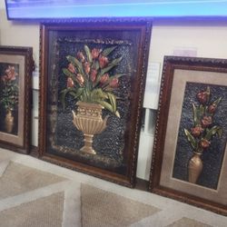 3D 3 Piece Photo Frames