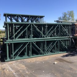 Used Pallet Racking, 16’x42”x8’