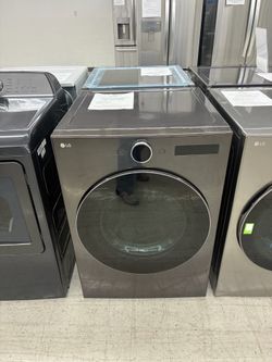 LG Front Load Dryer Graphite Steel