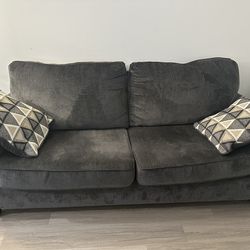 Dark Gray Couch - Good Condition