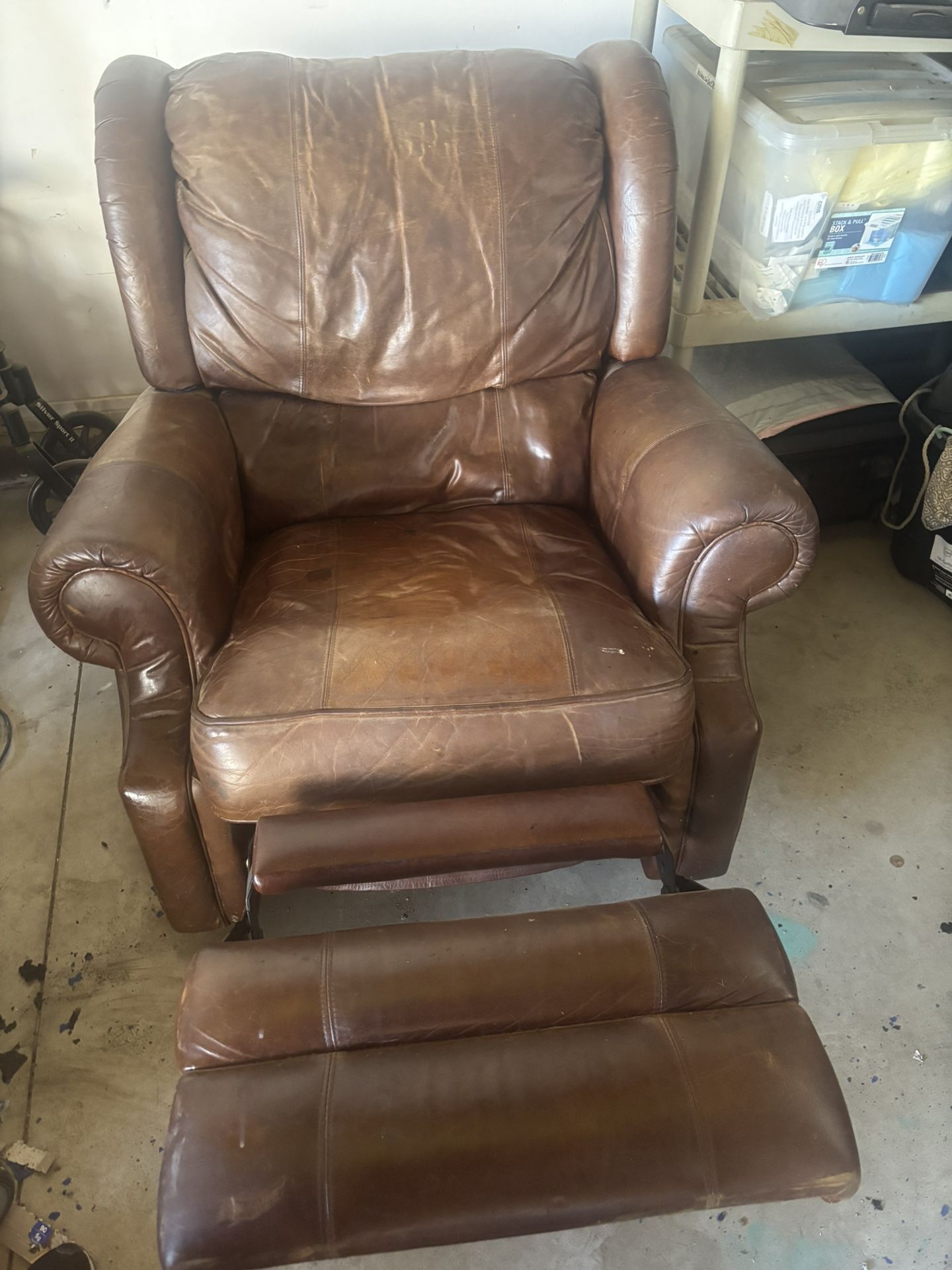 Leather Recliner 