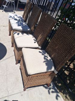 Rattan chairs