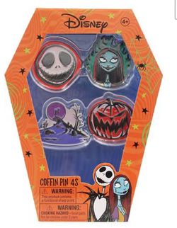 Disney Nightmare Before Christmas Metal Pins