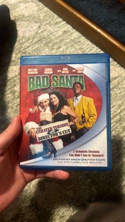 Bad Santa Movie Blue ray