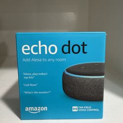 Amazon Echo Dot (Alexa) – New in Box