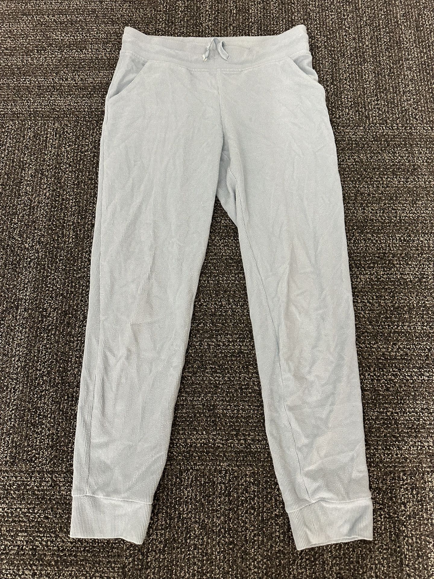 Marc New York by Andrew Marc Womens Ribbed Midweight Jogger (Small, Cement(Grey))