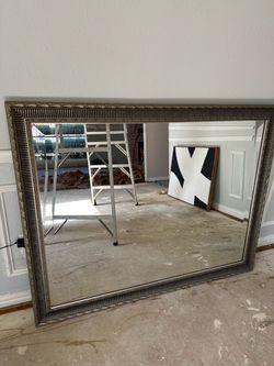 Mirror with metal frame 42x53.5